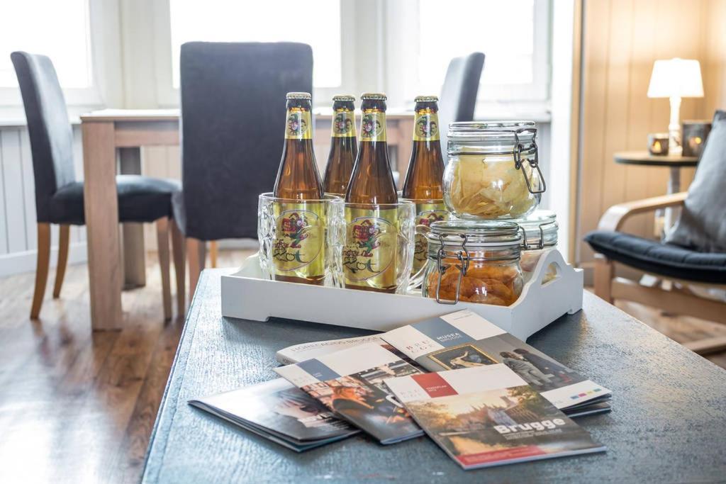 Charmant Appartement Met Zicht Damse Vaart @Brugge エクステリア 写真